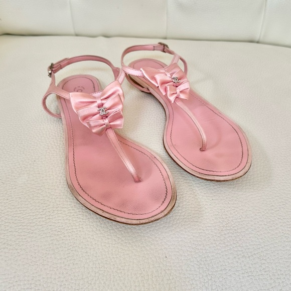 Chanel bow sandals - Picture 3 of 9